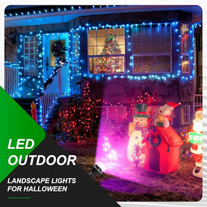 Outdoor Plug-in Spotlight (Set of 4)