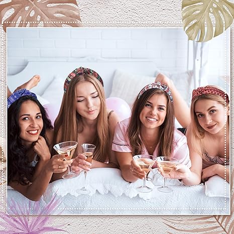 Boho Knot Headband (Assorted Color & Design, Set of 8)