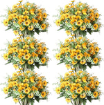 21 Bundles UV-Resistant Artificial Daisy Flower