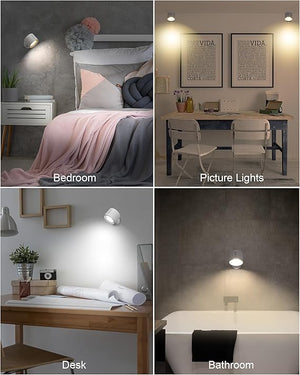 Rechargeable LED Wall Sconce (Set of 4)