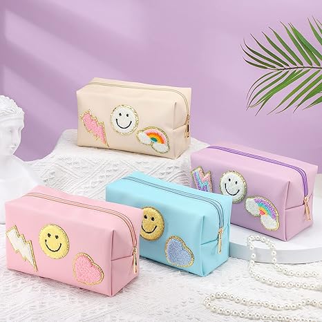 PU Makeup Bag (Assorted Color, Set of 4)