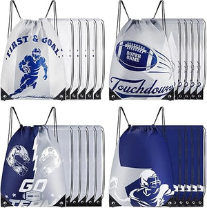 Drawstring Backpack Bag (24 Pcs, Football Theme) (Copy)