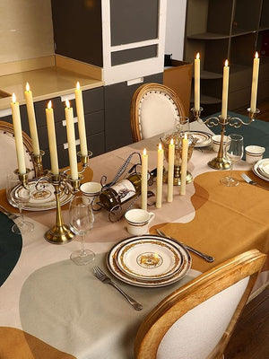 10" LED Taper Candles (Beige, Set of 12)