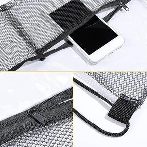 Clear Drawstring Backpack Bag (20 Pcs)