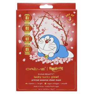 The Crème Shop x Doraemon: Essence Sheet Mask (Set of 3)