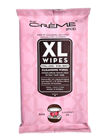 The Crème Shop 10 ct XL Makeup Remover Wipes -3 Pack (Rose & Coconut Oil)