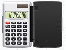 Compact  Flip-Cover Dual Power Calculator (Set of 24)
