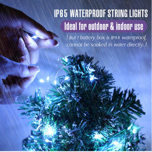 13 Feet 40 LED Cool White Fairy String Light (Set of 24)