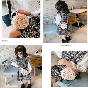 Little Girls Purses with Chain (Set of 4)