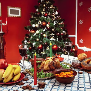 10.8" LED Taper Candles (Assorted Color, Set of 14)