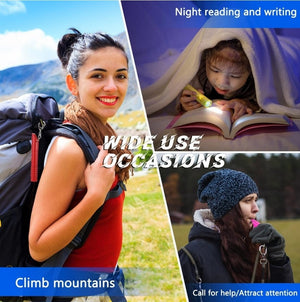 Flashlight, Pen & Whistle Combo (Assorted Color, Set of 30)