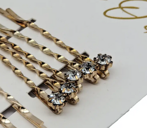 20-PCS Twisted Bobby Pin Set