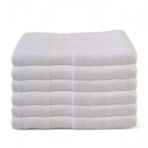 Premium 100% Cotton Bath Towels – 6 Pack (26"x54")