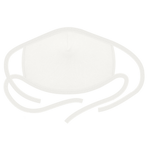 3PCS 2-Layer Reusable 3D Cotton Face Mask with Filter Pocket (White)