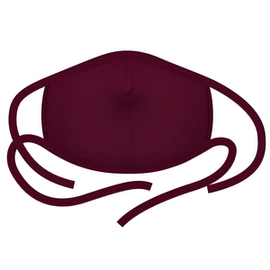 3PCS 2-Layer Reusable 3D Cotton Face Mask with Filter Pocket (Wine)