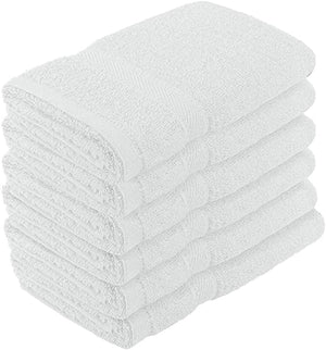 Crover Essentials Fast Drying Super Absorbent Terry Cloth 100% Cotton Bath Towel 25”x52” 6pc Set