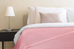 [Orchid Pink] Crover Thermal Waffle 100% Cotton Wave Blanket (Twin / Queen / King)