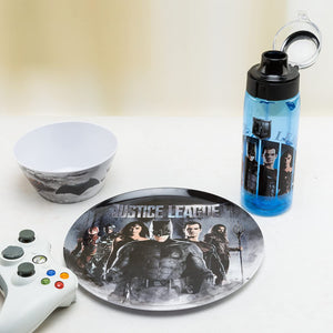 Zak Designs DC Comics Justice League Movie BPA Free Water Bottle with Loop 25 Ounce, Multicolor, Single