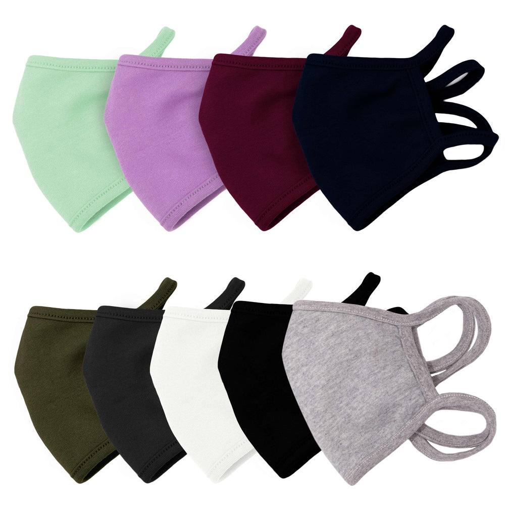 2-Layer Reusable 3D Cotton Face Mask with Filter Pocket (Dark Grey) - EverydaySpecial
