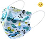 [Kids] Everydayspecial Disposable Safety Mask 3 Layer Protection Face Mask for Kids 50 pcs (Butterfly Assortment Kids)