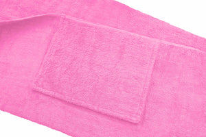 Pool Side Lounge Chair Chaise 100% Cotton Cover with Side Pocket (Various Colors)