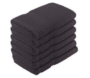 Crover Essentials Fast Drying Super Absorbent Terry Cloth 100% Cotton Bath Towel 25”x52” 6pc Set