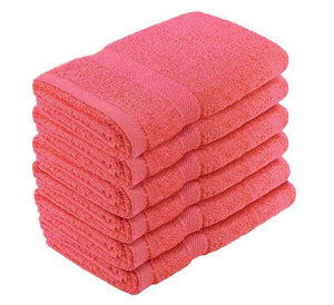 Crover Essentials Fast Drying Super Absorbent Terry Cloth 100% Cotton Bath Towel 25”x52” 6pc Set