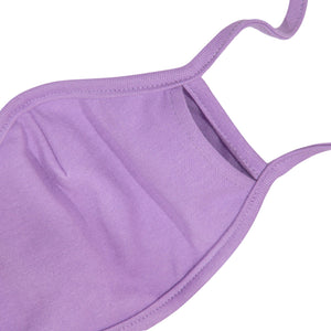 2-Layer Reusable 3D Cotton Face Mask with Filter Pocket (Lilac) - EverydaySpecial