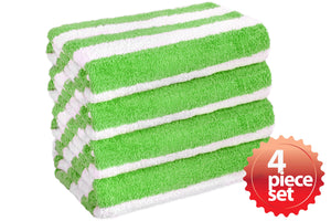 Terry Cloth Cotton Cabana Stripe Bath Beach Towel, 30"x 60" - EverydaySpecial