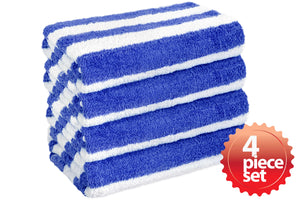 Terry Cloth Cotton Cabana Stripe Bath Beach Towel, 30"x 60" - EverydaySpecial