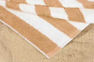 Terry Cloth Cotton Cabana Stripe Bath Beach Towel, 30"x 60" - EverydaySpecial