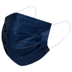 Blue Denim Disposable Safety Mask 3 Layer Protection Face Mask for Adults 50 pcs